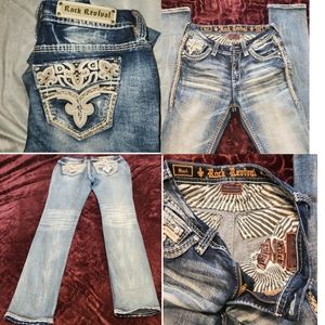 28/34 Rock Revival jeans